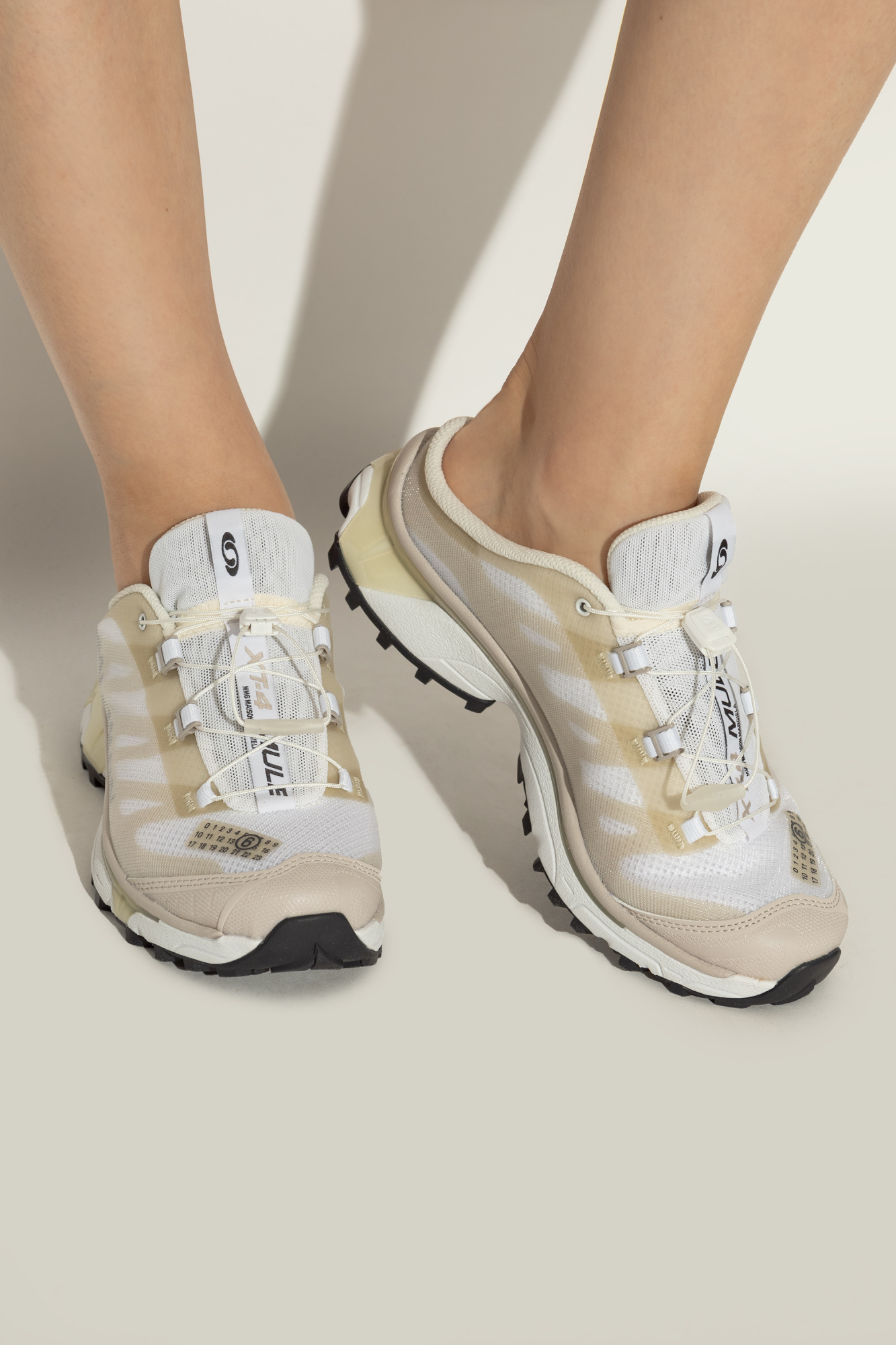 Beżowy Salomon x MM6 Maison Margiela MM6 Maison Margiela
